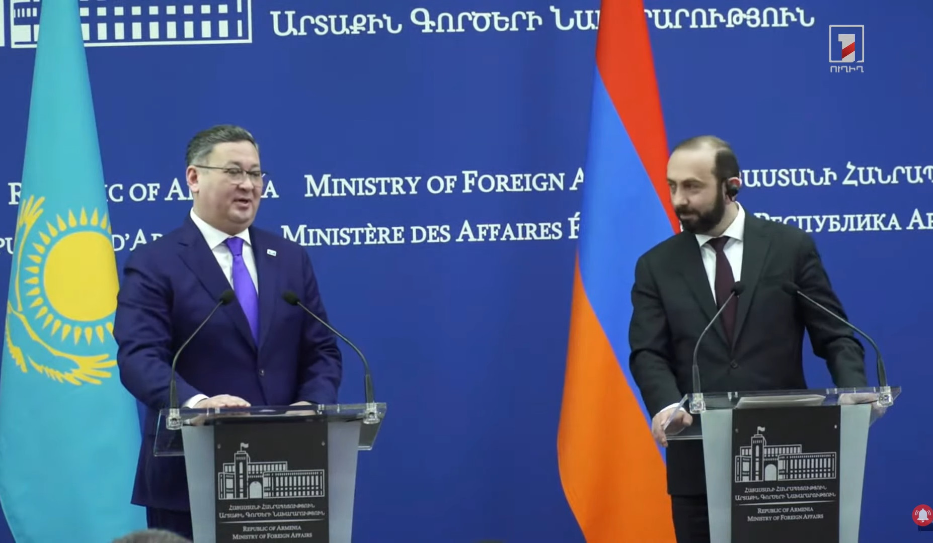 435 companies with Armenian capital operate in our country: Minister of Foreign Affairs of Kazakhstan
