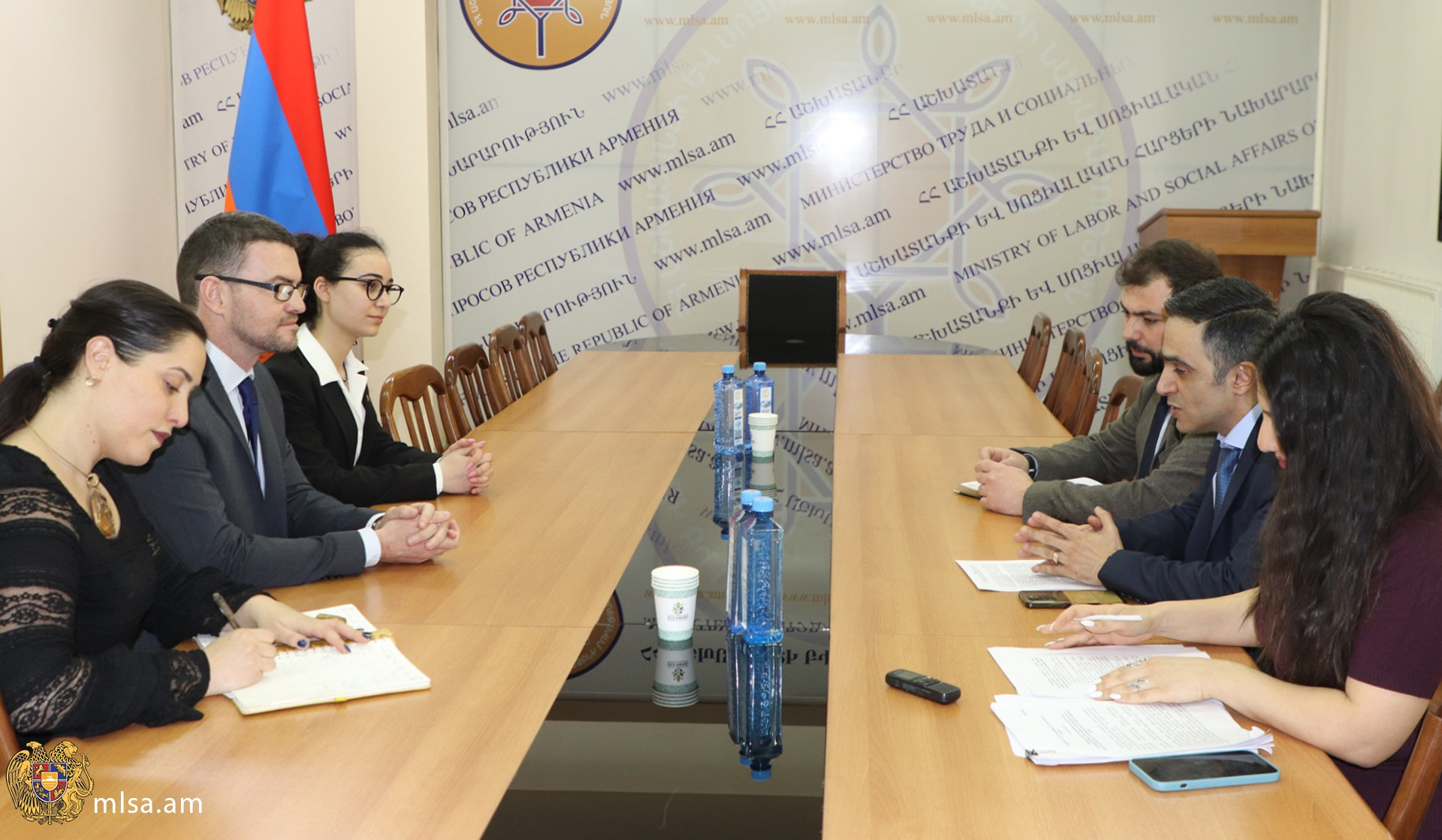 ԱՍՀ նախարարի տեղակալը և դեսպան Գալագերը քննարկել են սոցիալական պաշտպանության ոլորտում բարեփոխումներն ու մշակվող ռազմավարությունները