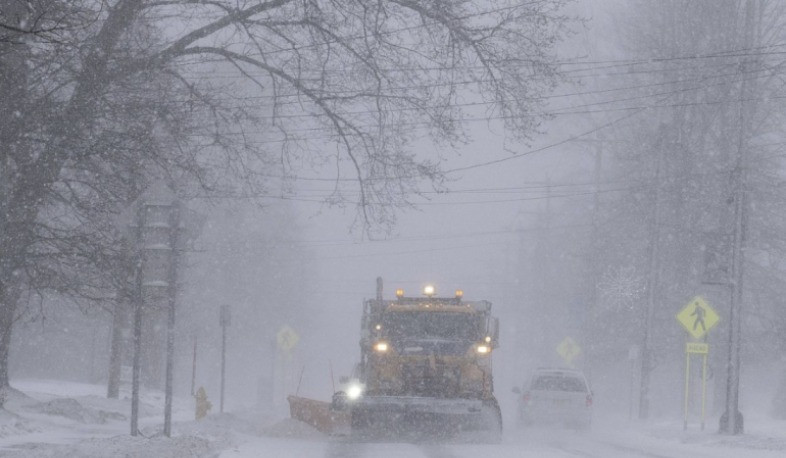 Առատ ձյան պատճառով Սևանի տարածաշրջանի ավտոճանապարհները դժվարանցանելի են