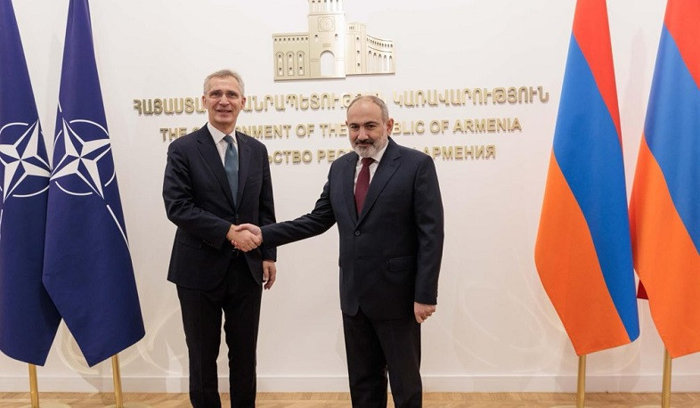 Look forward to strengthening NATO's partnership with Armenia, Stoltenberg