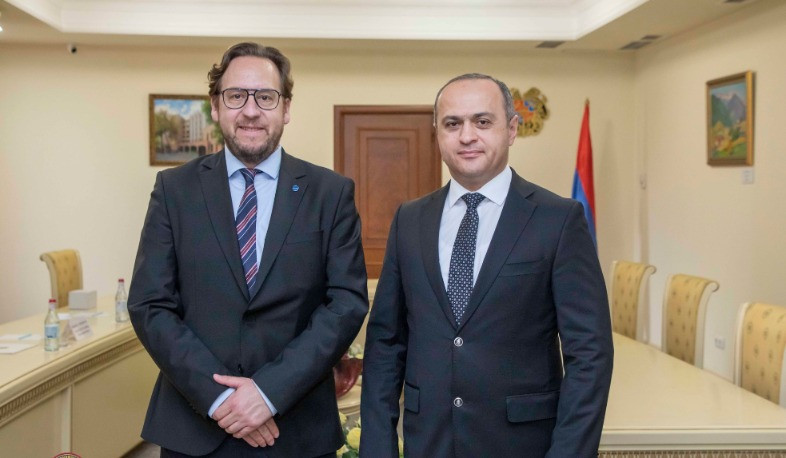 Հարավային Կովկասում քրեական գործերով գլխավոր հանձնակատարն այցելել է ՀՀ քննչական կոմիտե