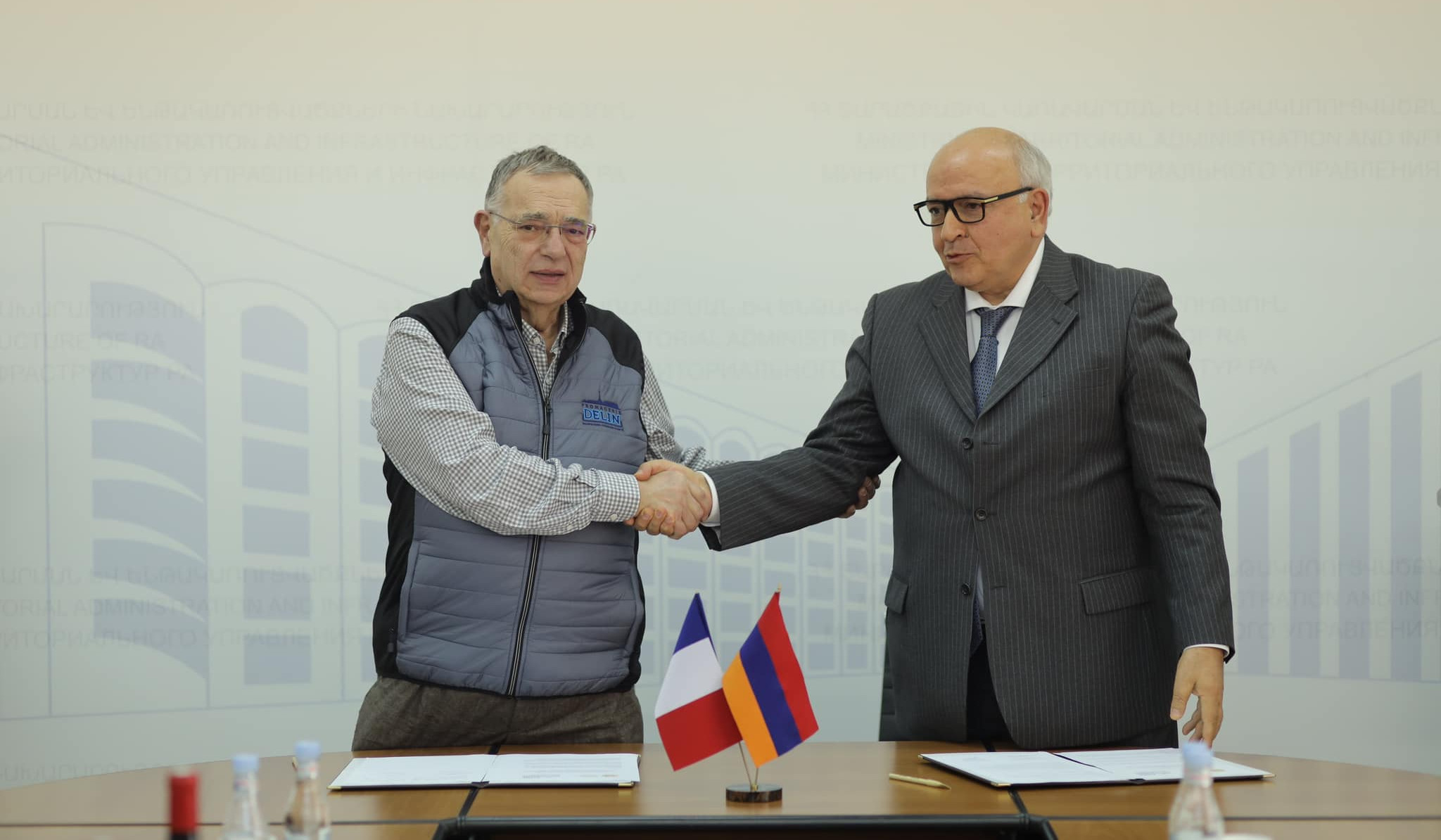 Մտադրությունների մասին արձանագրություն՝ ՏԿԵ նախարարության և Ֆրանսիայի գյուղական համայնքների ղեկավարների ասոցիացիայի հետ