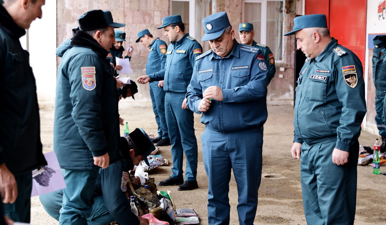 Փրկարար ծառայության տնօրենի տեղակալը շրջայց է կատարել Տավուշի փրկարարական վարչությունում