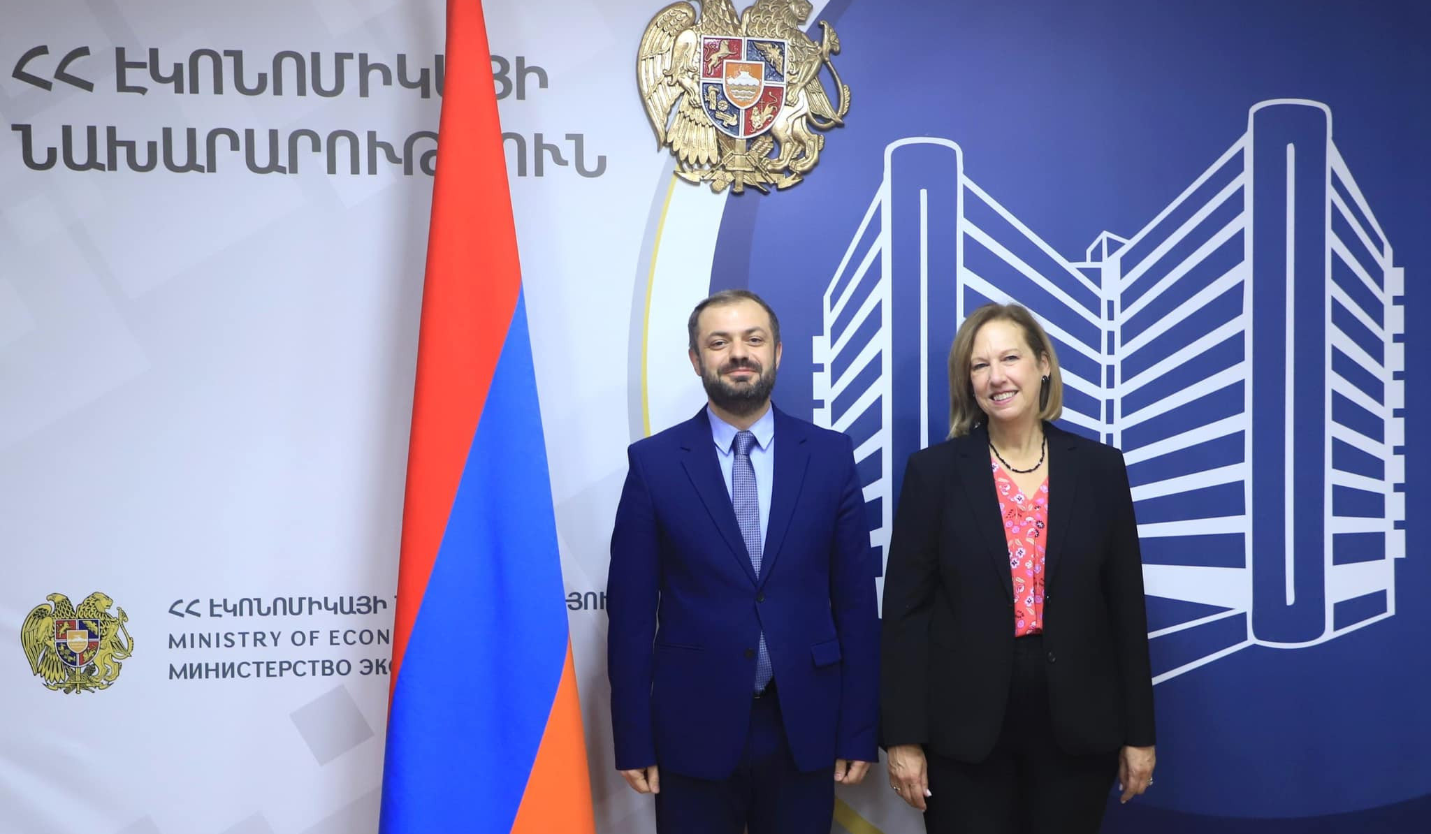 Armenia's Minister of Economy and US Ambassador discussed issues related to Armenian-American cooperation