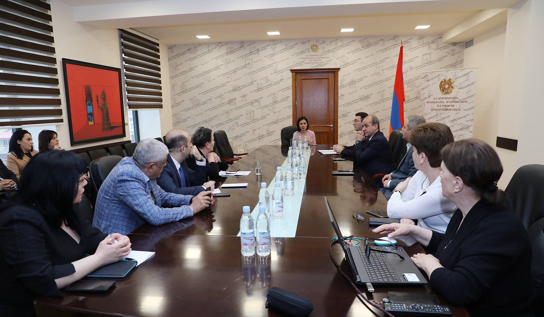 ԿԳՄՍ նախարարի հետ հանդիպմանը ներկայացվել է ՀՀ կրթության տեսչական մարմնի ստուգման գործընթացում փորձարկվող նոր գործիքակազմը