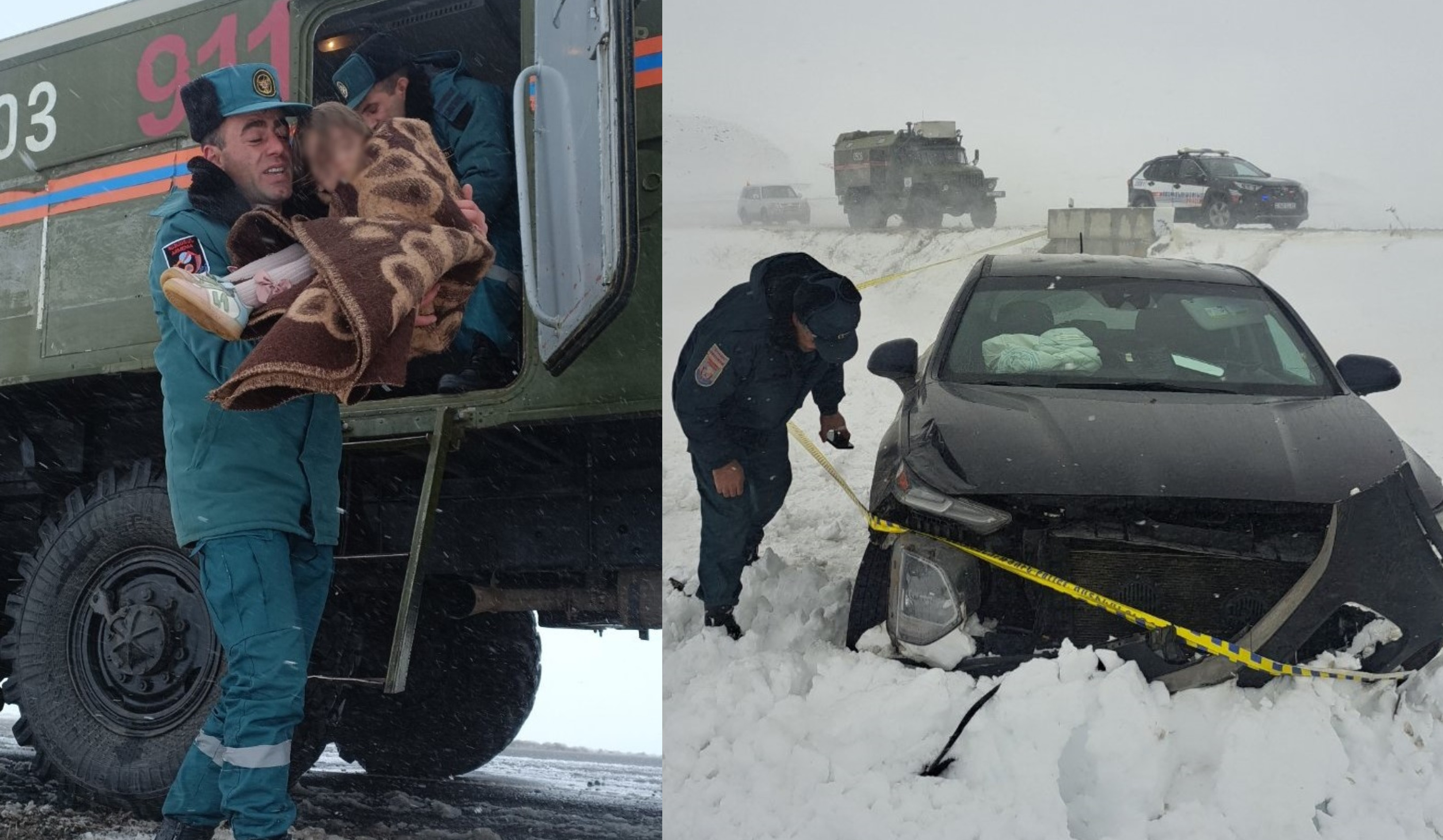 ՃՏՊ Բավրա-Գյումրի ճանապարհին. փրկարարներն օգնել են հոսպիտալացնել 3 տուժածներին