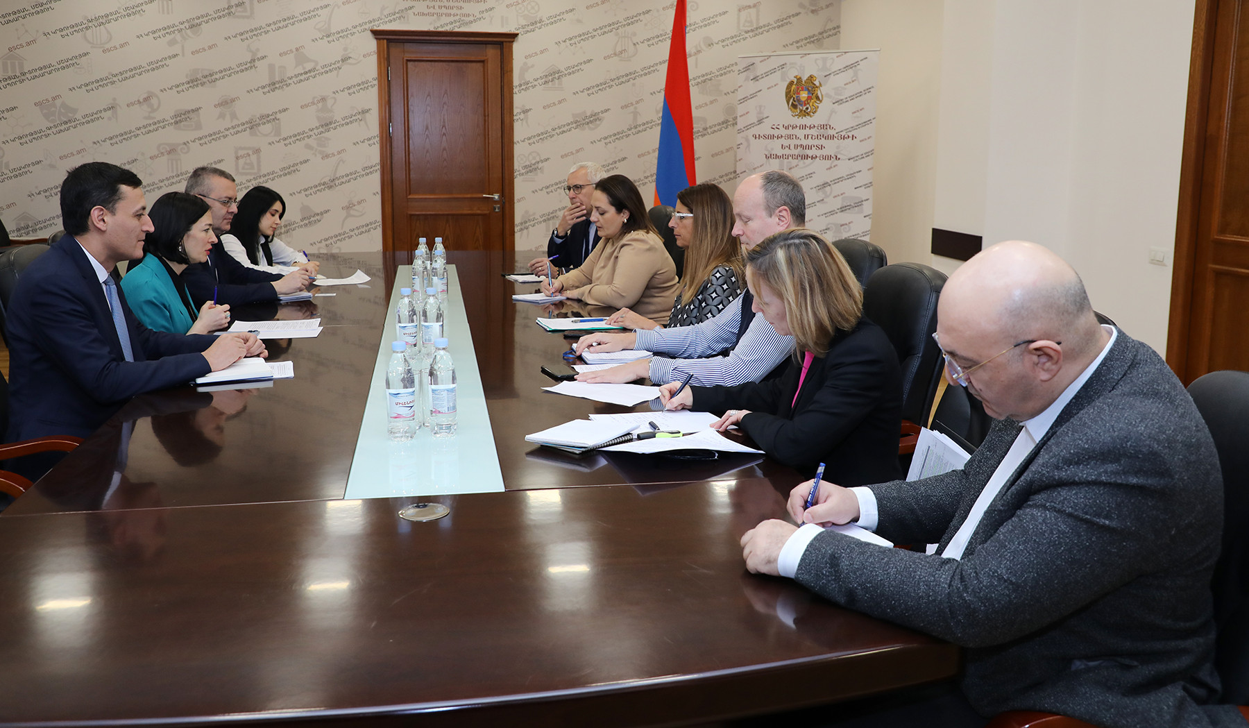 Ժաննա Անդրեասյանը Եվրոպական կրթական հիմնադրամի  փորձագետների հետ քննարկել է թվային կրթության ռազմավարություն ունենալու հնարավորությունը