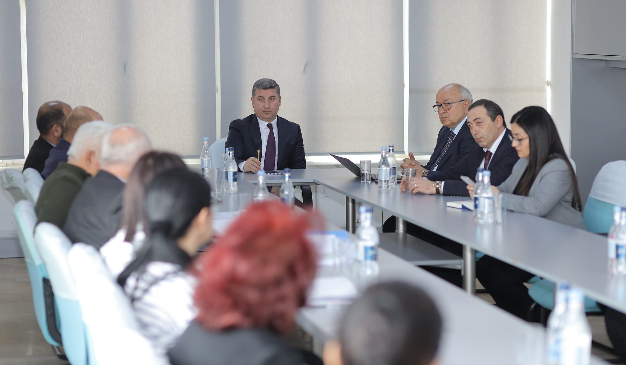 Գնել Սանոսյանը «Ջրառ» ընկերության աշխատակիցներին շնորհավորել  է Ջրի համաշխարհային օրվա կապակցությամբ