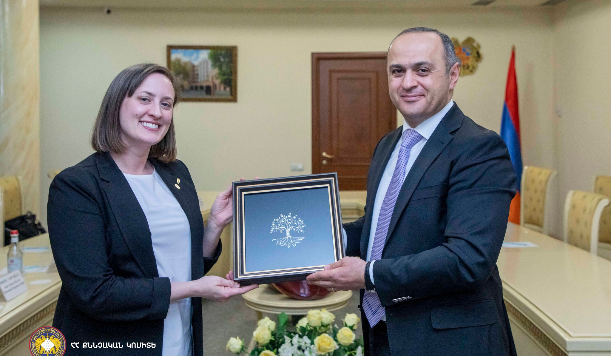 Քննարկվել են Քննչական կոմիտեի և ԱՄՆ ԹՊԻՀ գրասենյակի միջև համագործակցության ոլորտները