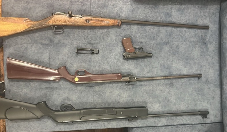 Ստուգման ընթացքում հայտնաբերվել են ապօրինի պահվող զենքեր