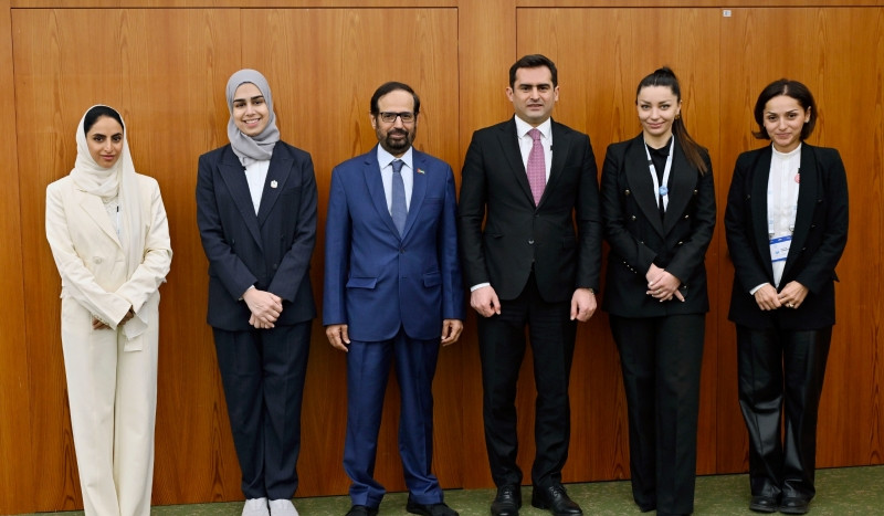 RA NA delegation meets with UAE delegation within the framework of 148th Assembly of Inter-Parliamentary Union