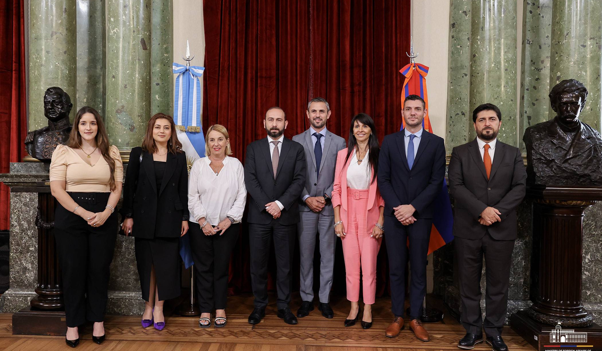 Ararat Mirzoyan invited colleagues of Chamber of Deputies of Argentina to Armenia on behalf of Armenia's National Assembly