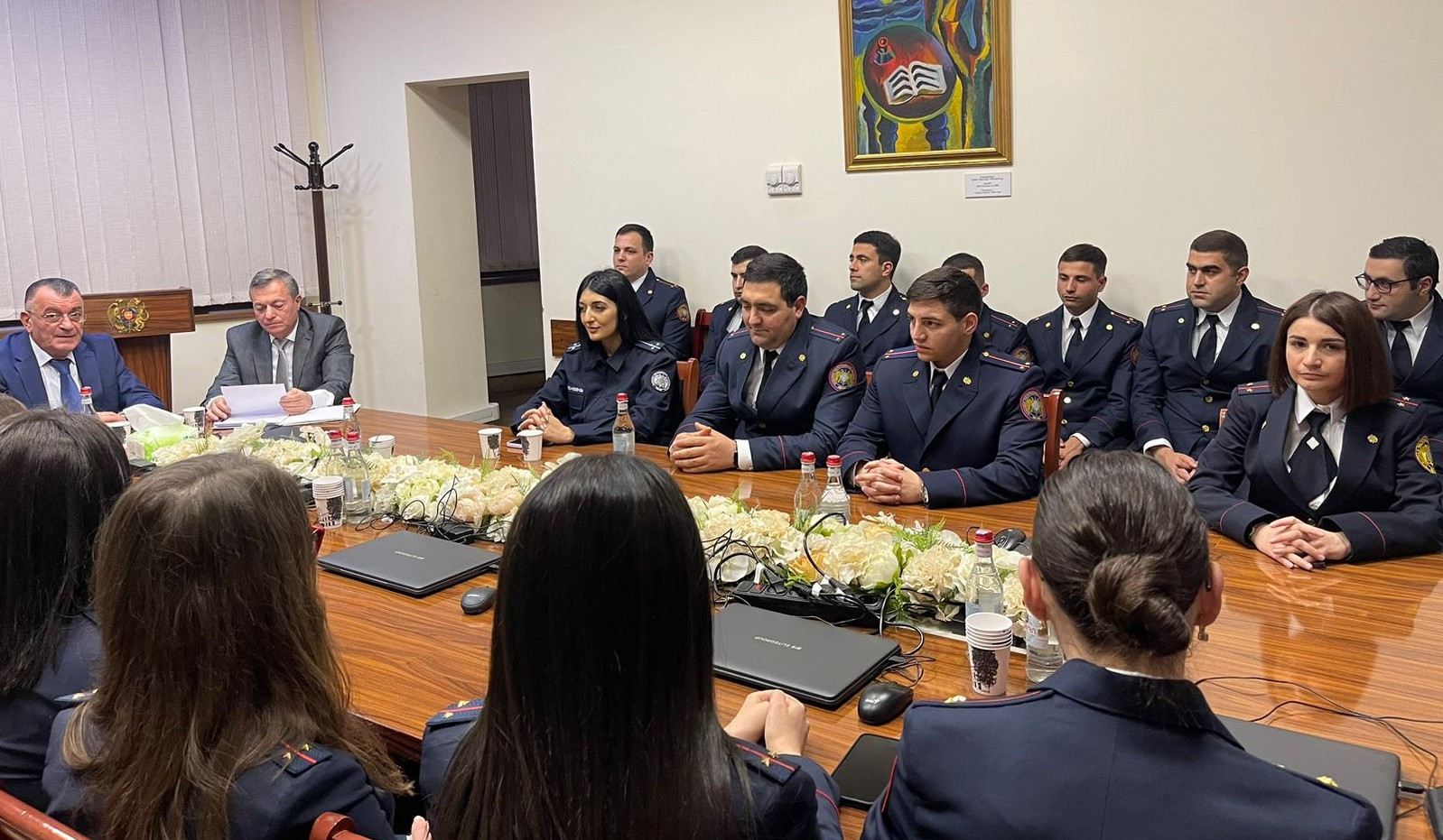 Քննչական կոմիտեի վետերանները հանդիպել են նորանշանակ քննիչներին