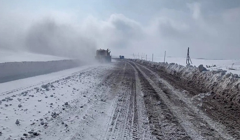 Թթուջուր-Նավուր ավտոճանապարհը փակ է բոլոր տեսակի տրանսպորտային միջոցների համար