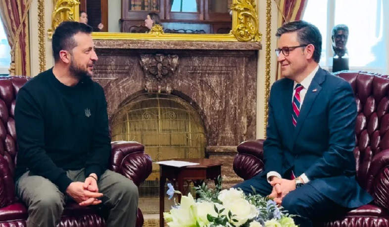 Quick passage of military aid is vital: Zelenskiy tells US House speake