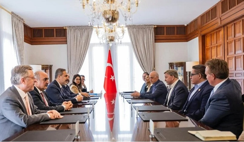 Fidan received delegation of Armed Services Committee of US House of Representatives in Ankara
