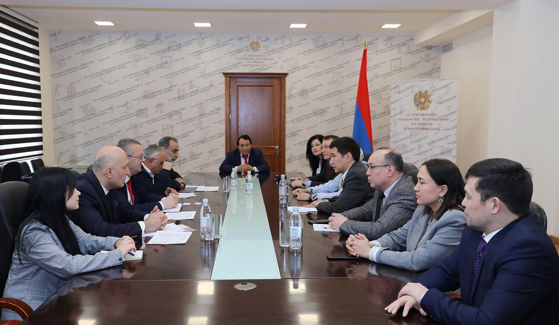 Ղազախստանի գործարար առաքելության հետ քննարկվել են կրթական տեխնոլոգիաների և թվայնացման բնագավառում համագործակցության հեռանկարները