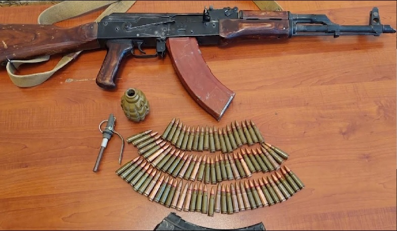 Հայտնաբերվել է ապօրինի զենք-զինամթերք