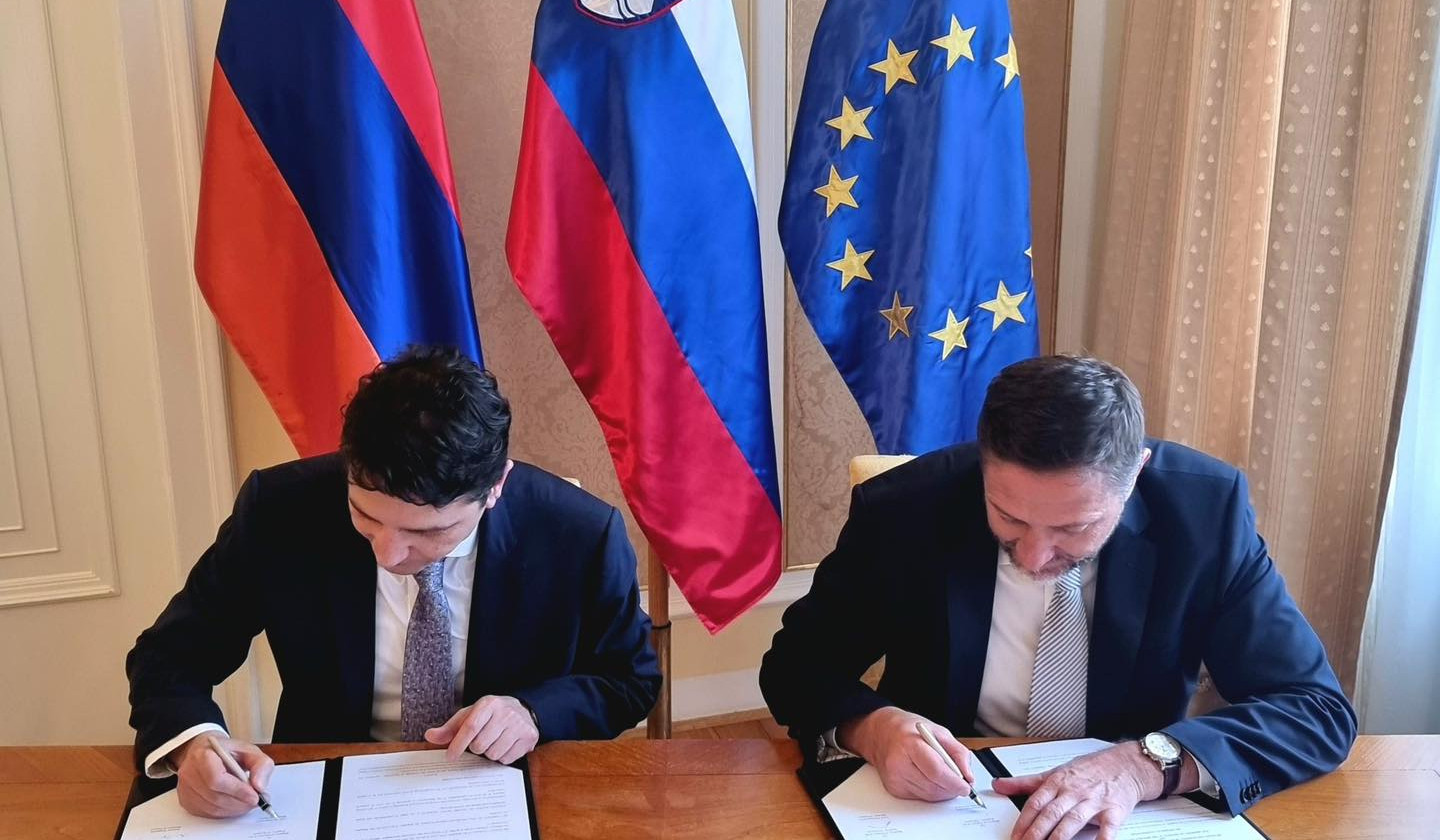 Հայաստանի և Սլովենիայի ֆինանսների նախարարությունները կնքել են տեխնիկական համագործակցության մասին հուշագիր