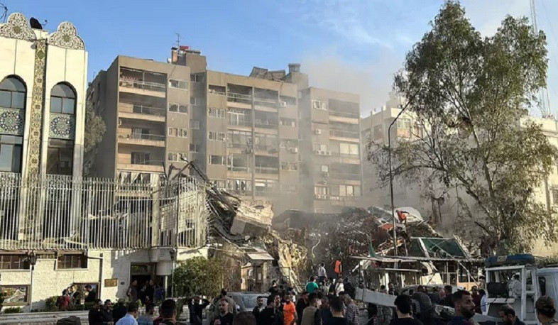 Syria says Israeli airstrike destroyed Iran's consulate building in Damascus, with deaths