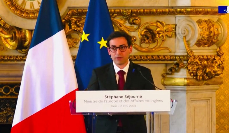 Bu gün Ermənistanın ərazi bütövlüyü Azərbaycan təhdidlərinə məruz qalır: Fransa XİN başçısı