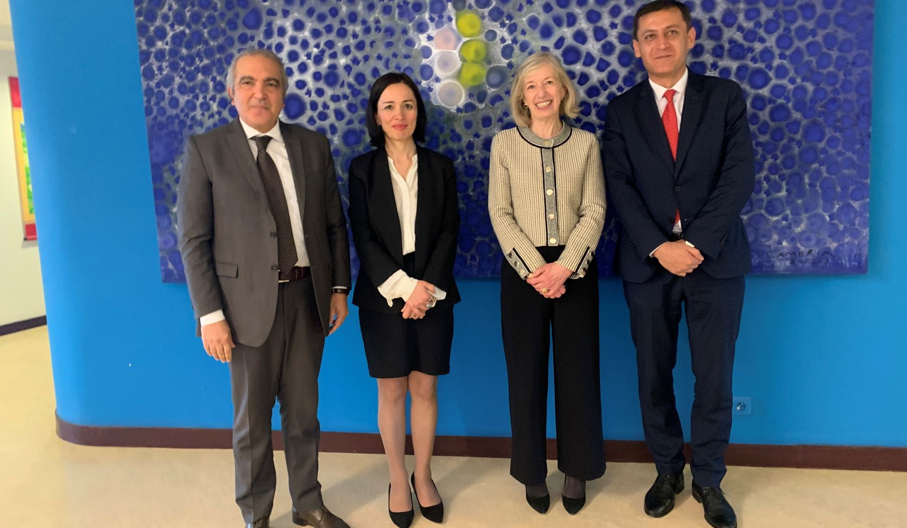 Ժաննա Անդրեասյանը ՅՈՒՆԵՍԿՕ-ի ներկայացուցիչների հետ քննարկել է ԼՂ-ում հայկական հուշարձանների ոչնչացման  հարցը