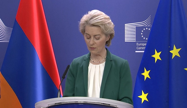 Ursula von der Leyen welcomes Armenian Crossroads of Peace proposal