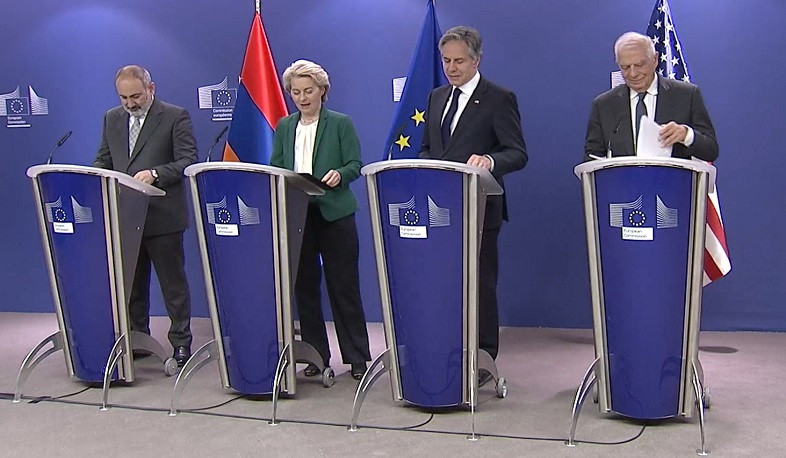 Von der Leyen praises Armenia’s efforts on democratic reforms