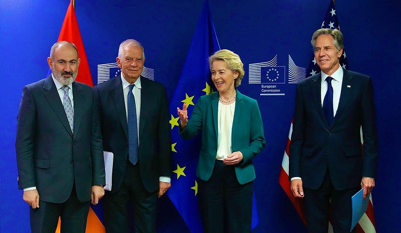 Biz ABŞ və Aİ tərəfdaşları ilə əla məsləhətləşmələr apardıq: Paşinyan