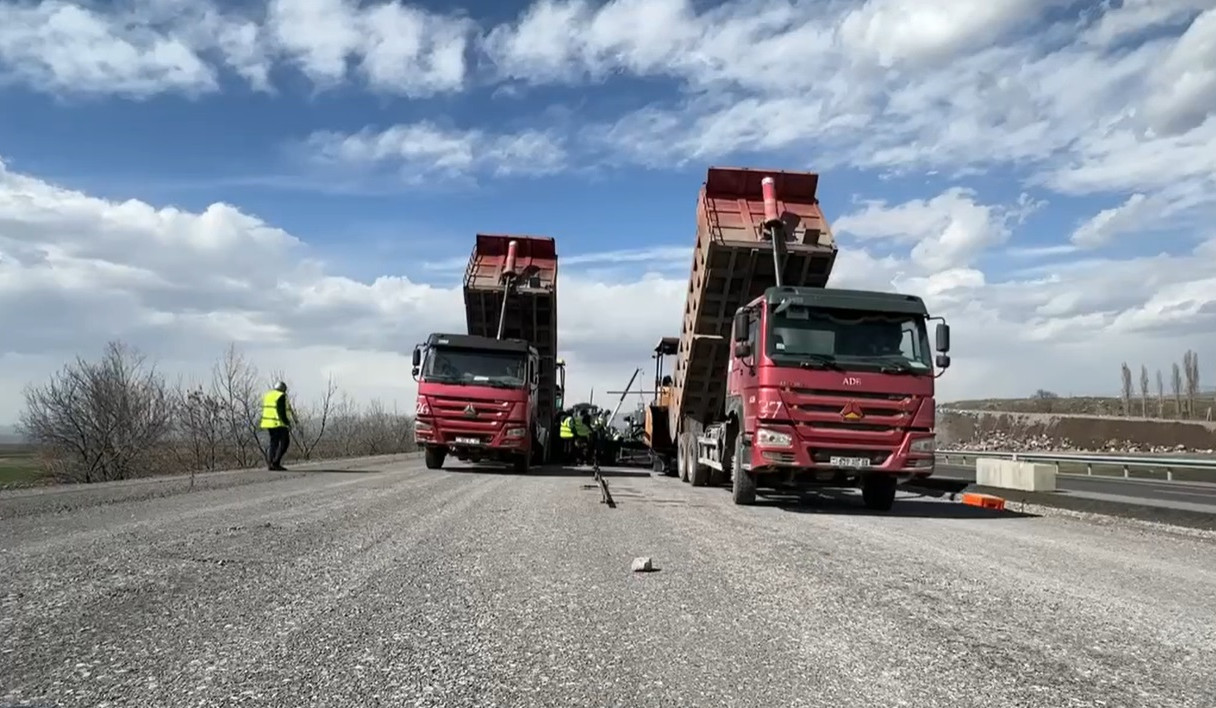 Ընթանում են Հյուսիս-հարավի Լանջիկ-Գյումրի 23 կմ ճանապարհահատվածի կառուցման աշխատանքները