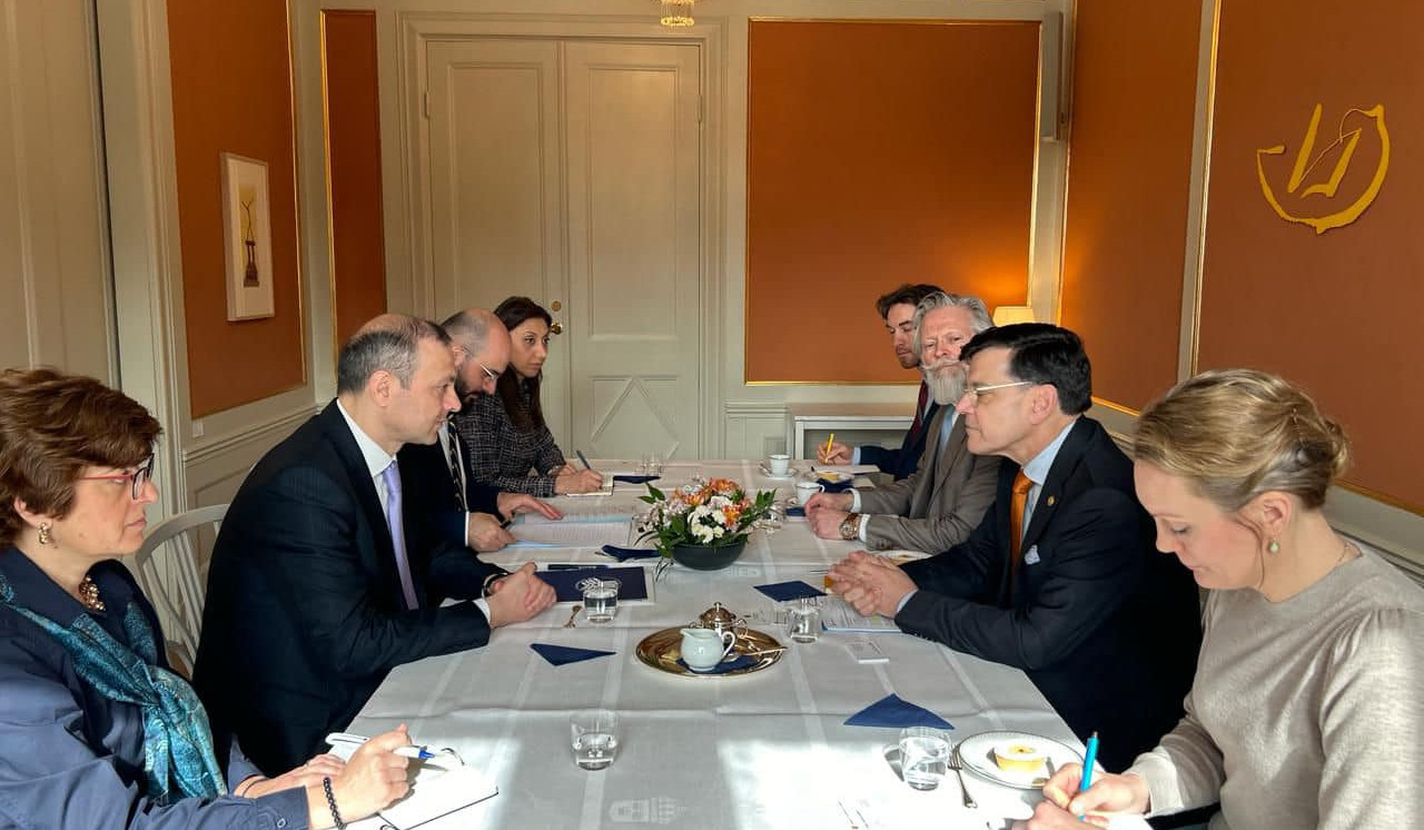 Արմեն Գրիգորյանը Հենրիկ Լենդերհոլմի հետ քննարկել է Հայաստան-Շվեդիա երկկողմ հարաբերությունների զարգացման օրակարգը