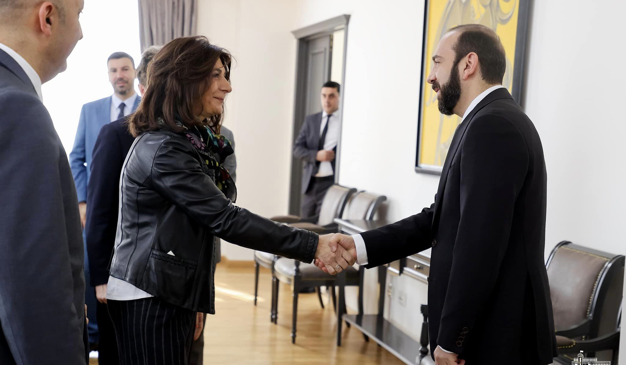 Mirzoyan and Martine Vassal discussed issues related to Armenia-EU partnership agenda