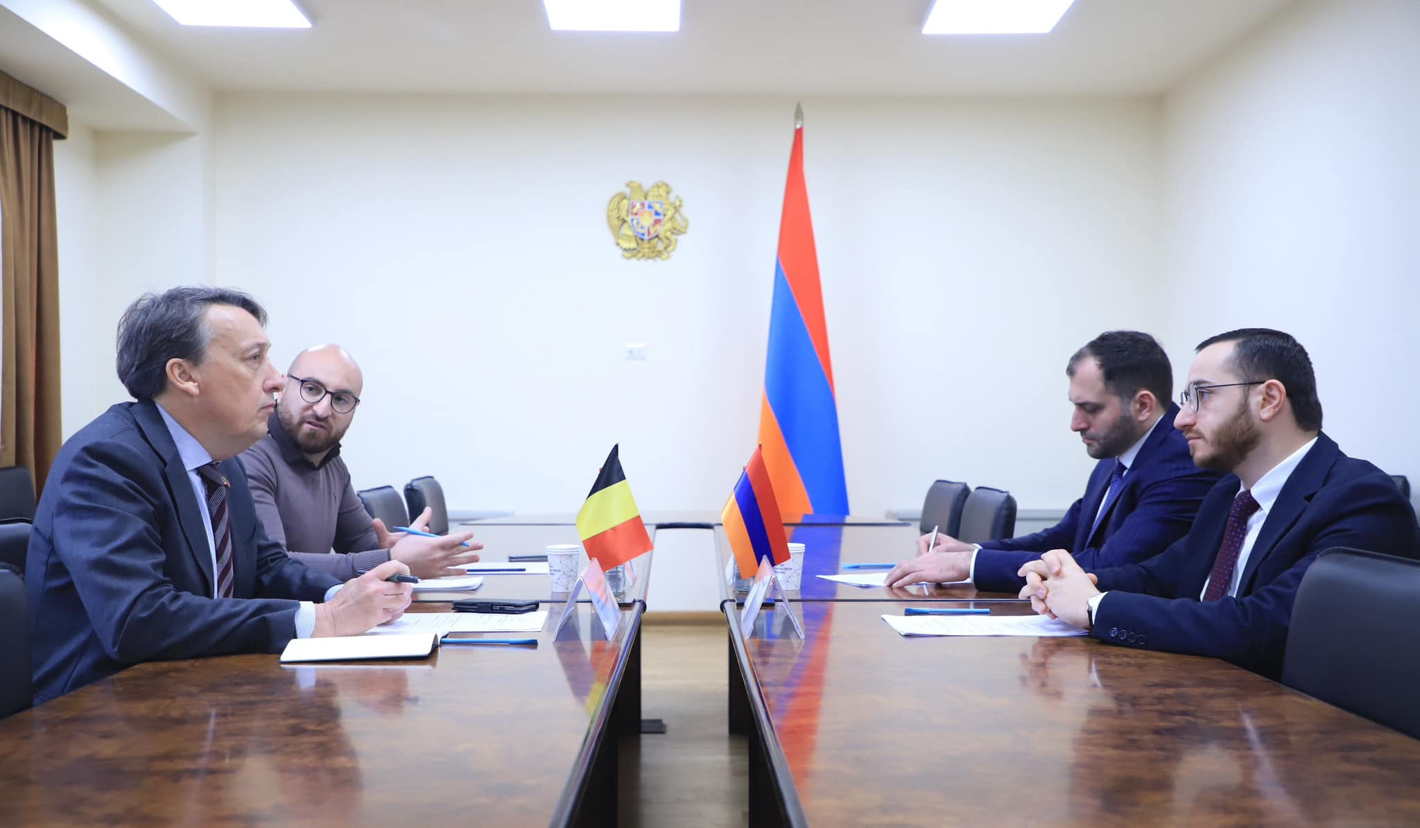 Բարձր տեխնոլոգիաների ոլորտում երկկողմ համագործակցության զարգացումն առաջնահերթությունների շարքում է. Բելգիայի դեսպանը՝ Մխիթար Հայրապետյանին