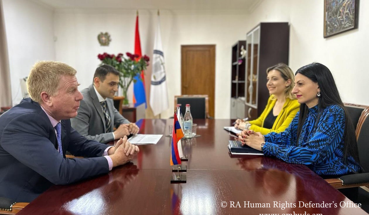 ՄԻՊ-ը Թոդ Էդինսին է ներկայացրել բռնի տեղահանվածների իրավունքների պաշտպանությանն առնչվող հարցեր