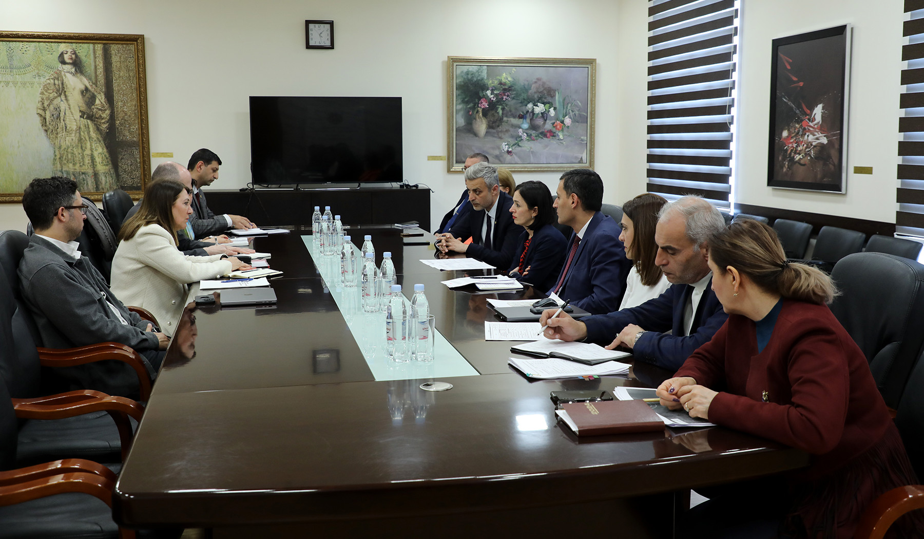 Ժաննա Անդրեասյանը Ֆրանկոֆոնիայի խաղերի կոմիտեի պատվիրակների հետ քննարկել է կազմակերպչական հարցեր