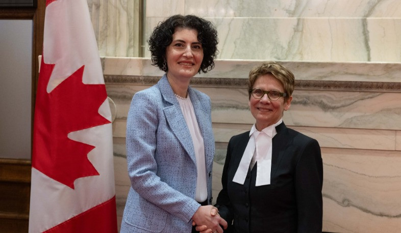 Səfir Harutyunyan və Kanada Parlamenti Senatının sədri regional təhlükəsizliklə bağlı məsələləri müzakirə ediblər