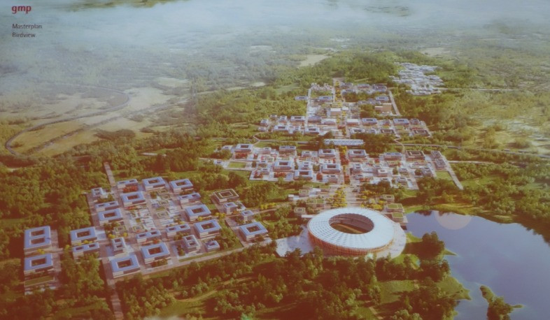 Ներկայացվել է  Ակադեմիական քաղաքի գլխավոր հատակագծի հայեցակարգը