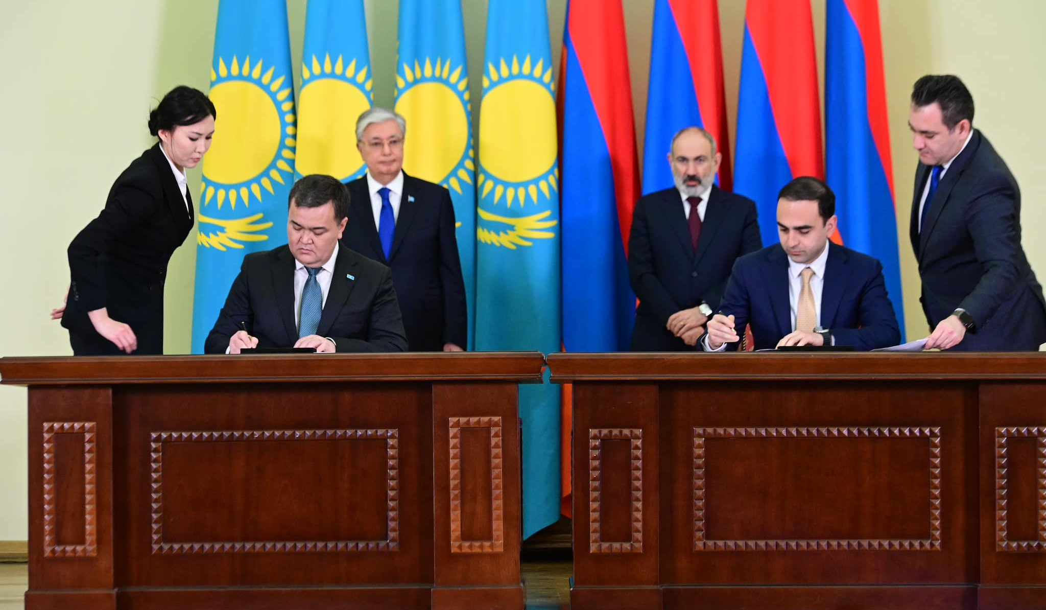 Yerevan and Astana to become sister cities: Mayor of Yerevan and Äkım of Astana signed agreement