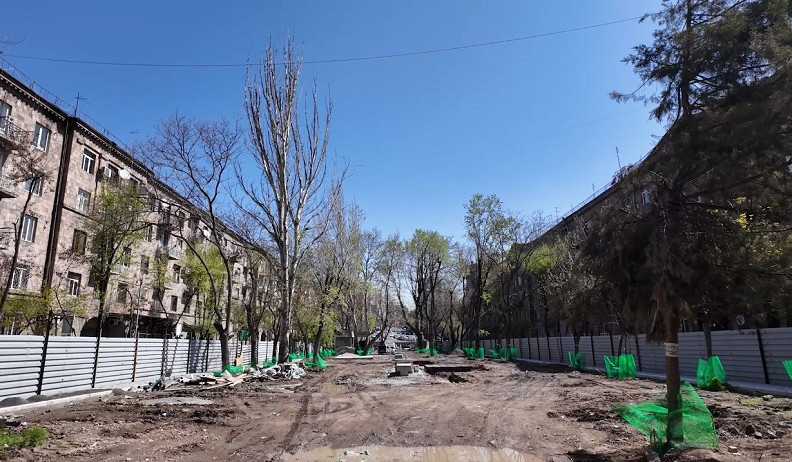 «Մերգելյան» զբոսայգու բարեկարգման աշխատանքներն ընթացքի մեջ են