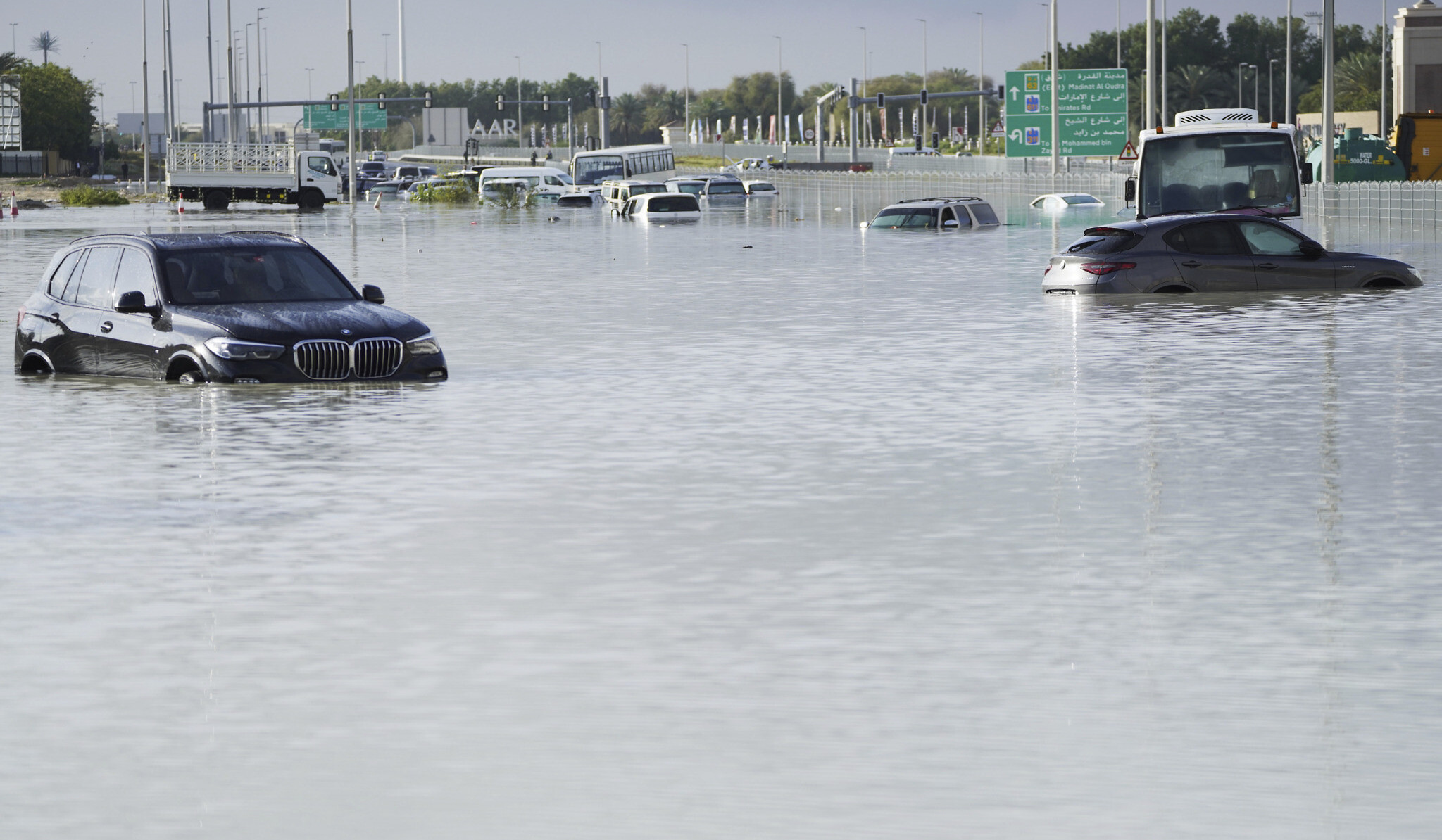 Desert city of Dubai floods as UAE hit by heaviest rainfall in 75 years