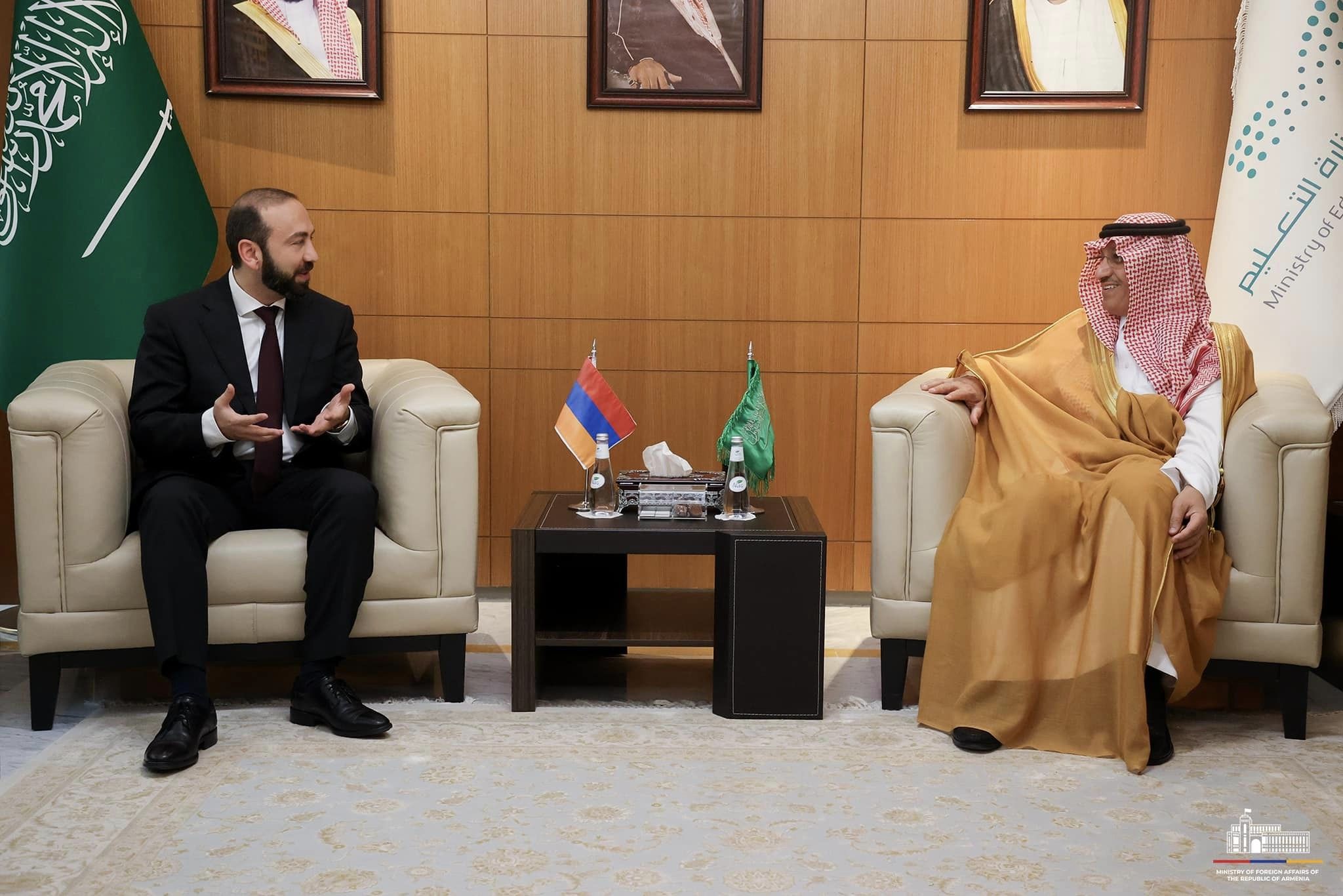 Visit of Minister of Foreign Affairs of Armenia to Kingdom of Saudi Arabia commenced