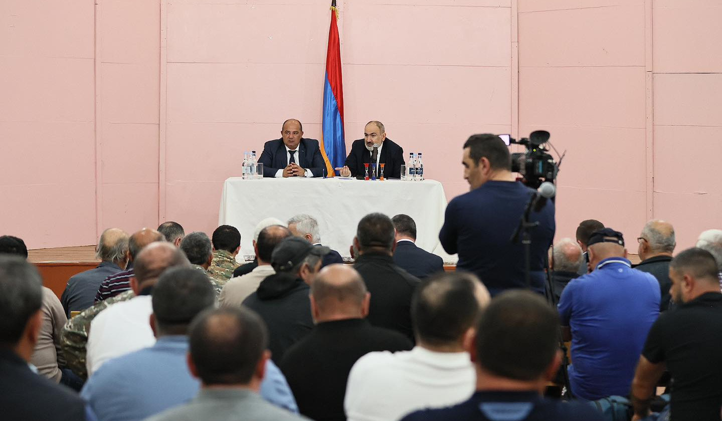 Baş nazir Nikol Paşinyan Kirantsda olub