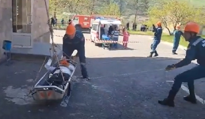 Ցուցադրական հատուկ տակտիկական ուսումնավարժություն Սյունիքի մարզում