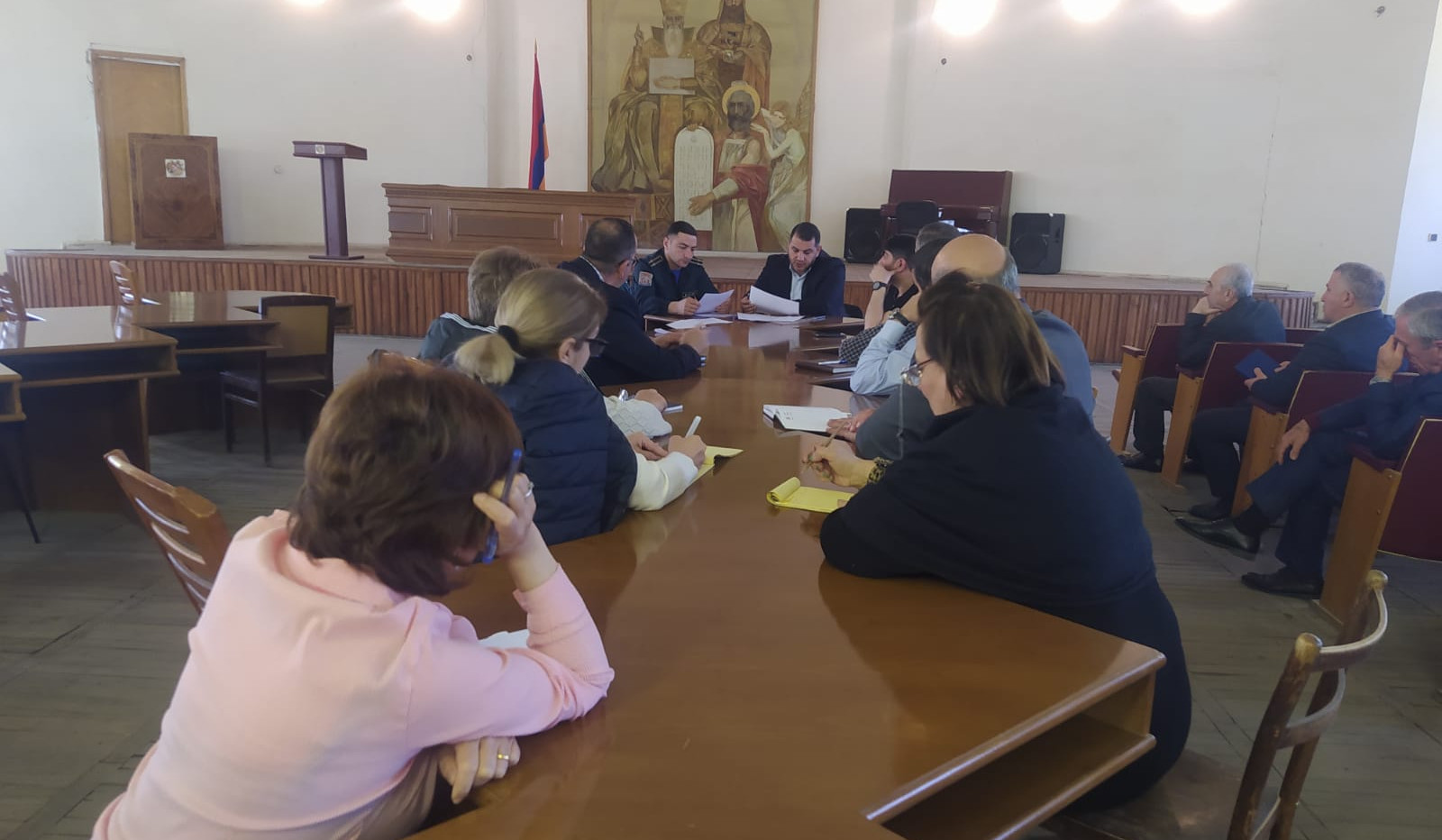 ՀԱԷԿ-ի վթարի դեպքում բնակչության պաշտպանության կազմակերպումն ու իրականացումը թեմայով ուսումնավարժություն Արագածոտնում