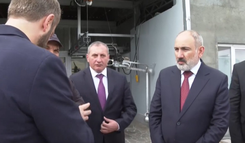 Նիկոլ Փաշինյանն այցելել է Սպիտակի «Հակոբ Կարապետյան» ՍՊԸ-ի ֆերմային տնտեսություն