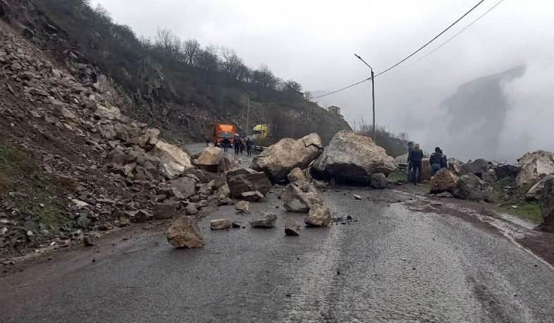 Տաթև-Լծեն ավտոճանապարհը միակողմանի փակ է