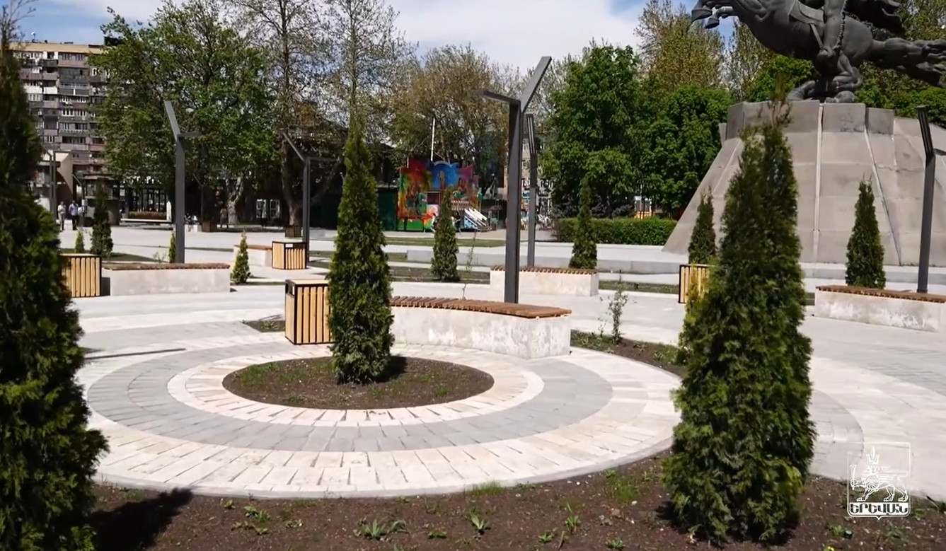 Երևանի Սուրբ Գրիգոր Լուսավորիչ եկեղեցու հարակից հատվածում նոր պուրակ է կառուցվել