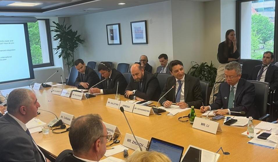 Վաշինգտոնում ֆինանսների նախարարության  պատվիրակությունը հանդիպել է միջազգային կապիտալի շուկայում ՀՀ գործընկերների ու ներդրողներիի հետ