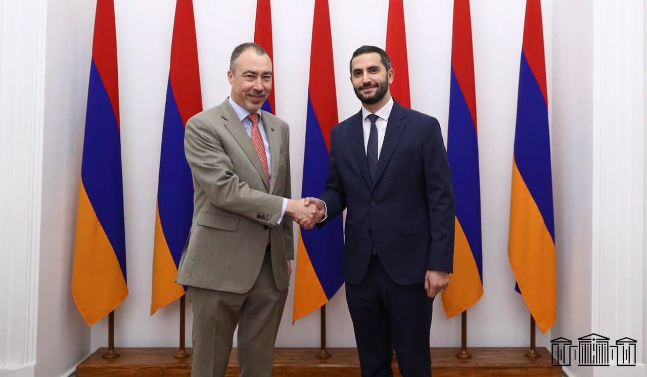 Рубинян принял спецпредставителя ЕС по кризису на Южном Кавказе и в Грузии Тойво Клаара