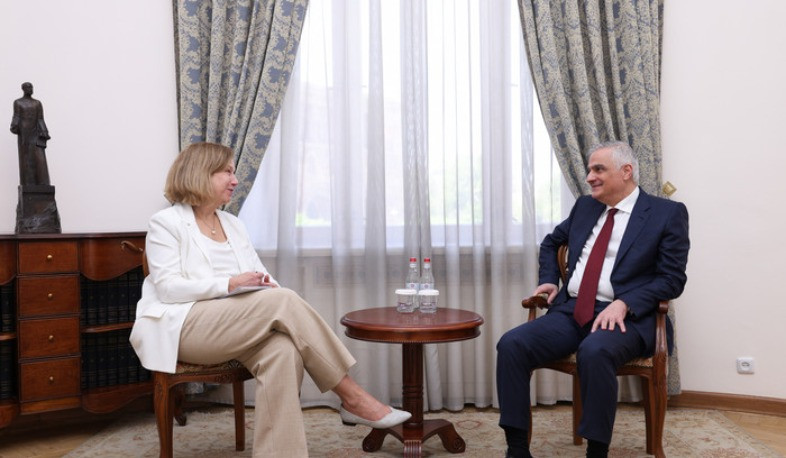 Մհեր Գրիգորյանն ու ԱՄՆ դեսպանն անդրադարձել են սահմանազատման գործընթացի վերջին զարգացումներին